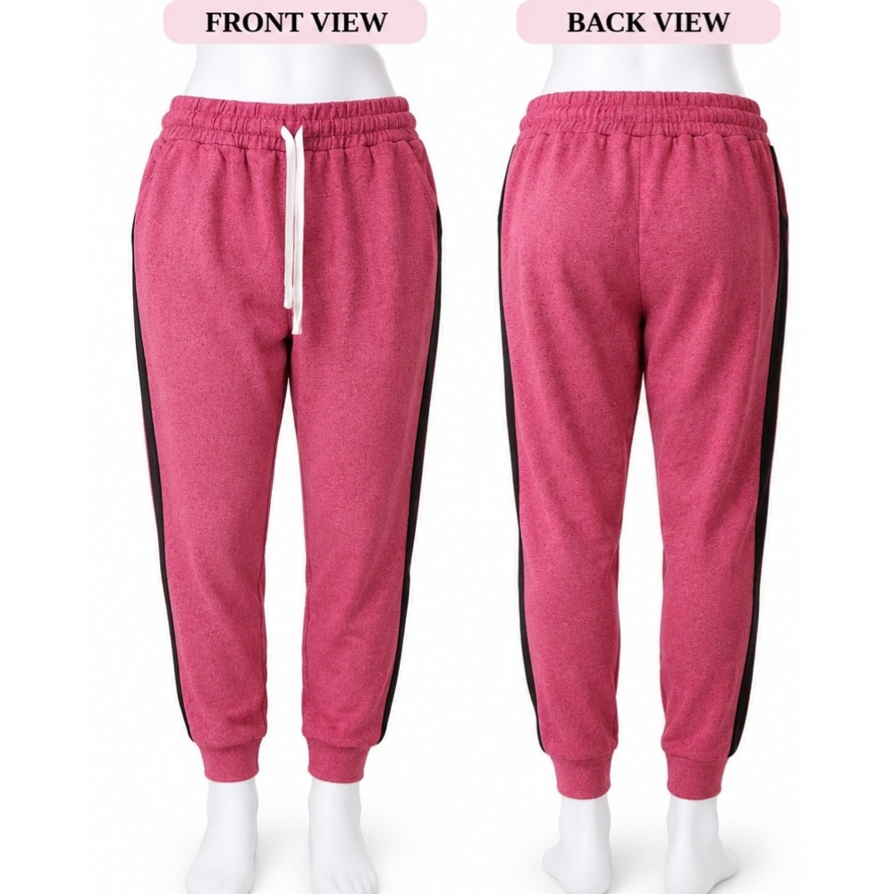 Brand: Always • Size: Large (L • Color: Pink/Magenta with Black Stripe